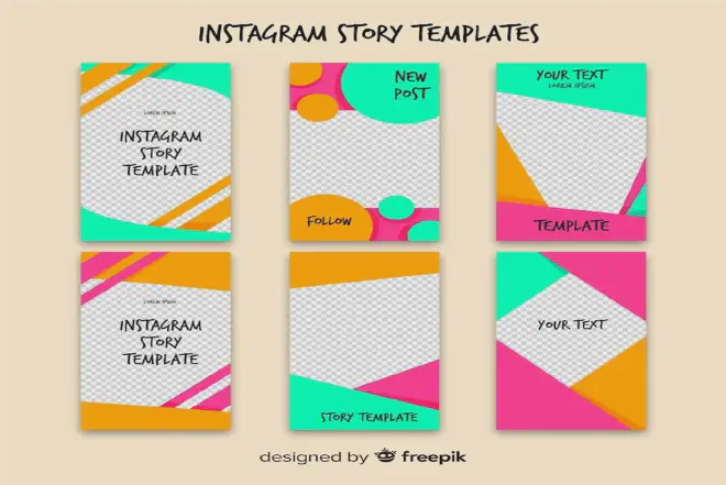 Example of a captivating IG Story with a solid color background, demonstrating the visual impact it can create
