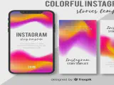 Illustration of the step-by-step process on how to change background color on IG Story, showcasing the visual impact of using solid color backgrounds.