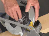 Detailed visual guide on how to change the blade on a circular saw, featuring step-by-step instructions and safety tips