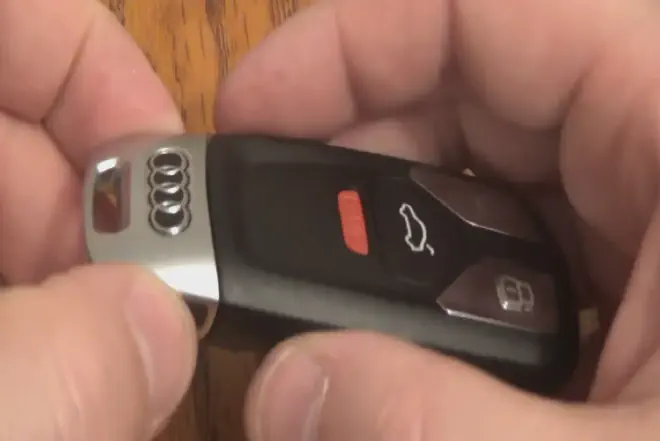 A step-by-step guide on how to change Audi key battery